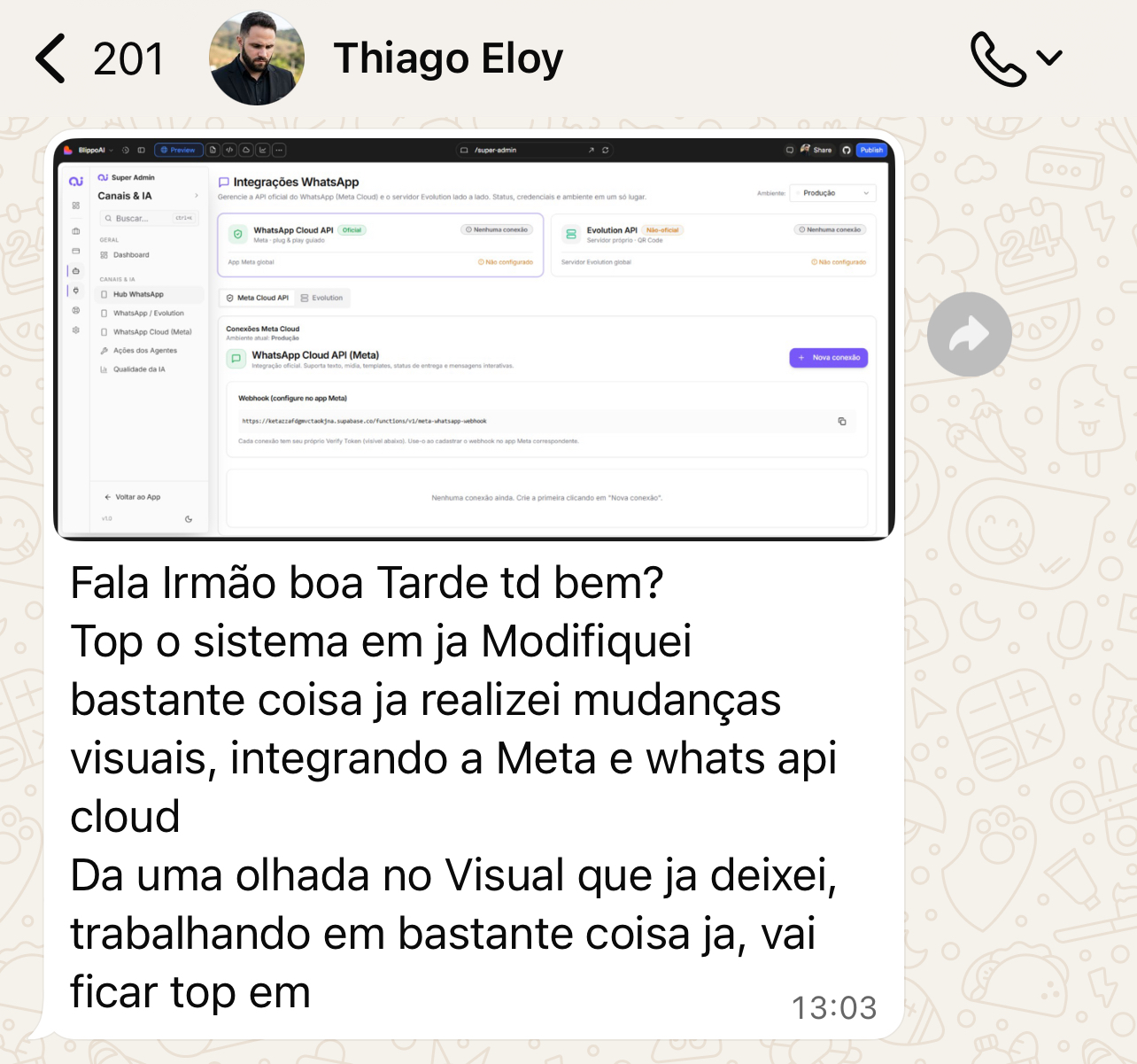 Depoimento Thiago Eloy