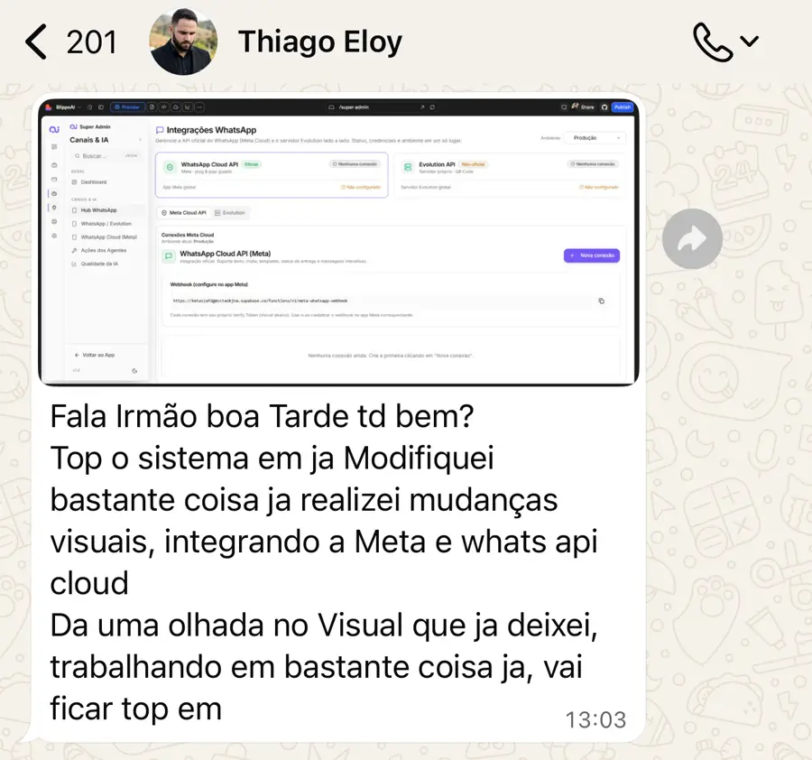 Depoimento Thiago Eloy